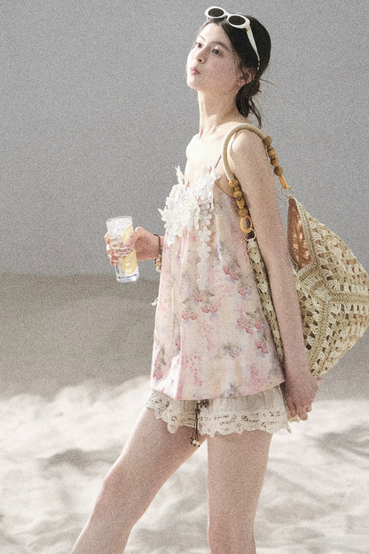 Romance Floral Embroidered Top