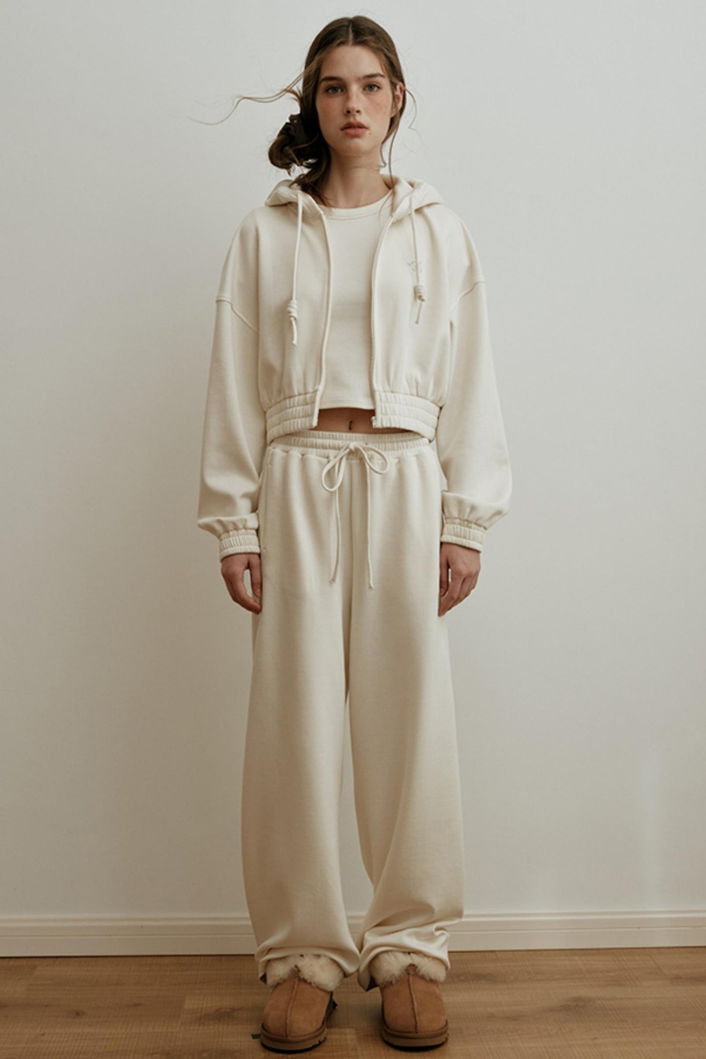 Cloud Soft Crew Neck Jacket Set-Up