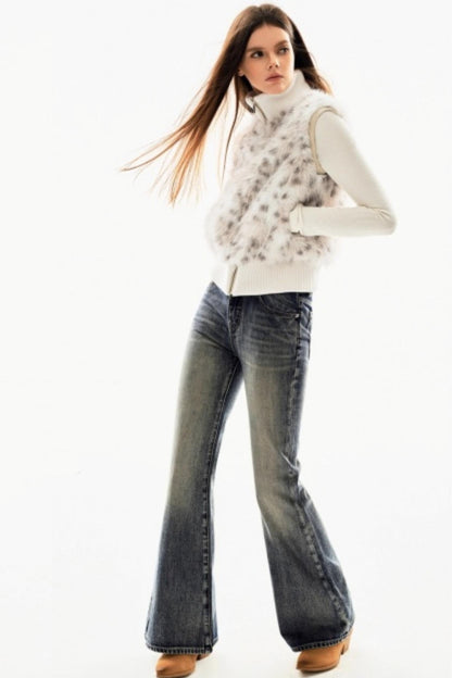 Yellow Mud-Dyed Gradient Pants