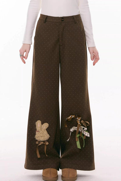 Velvet Rabbit Bow Pants