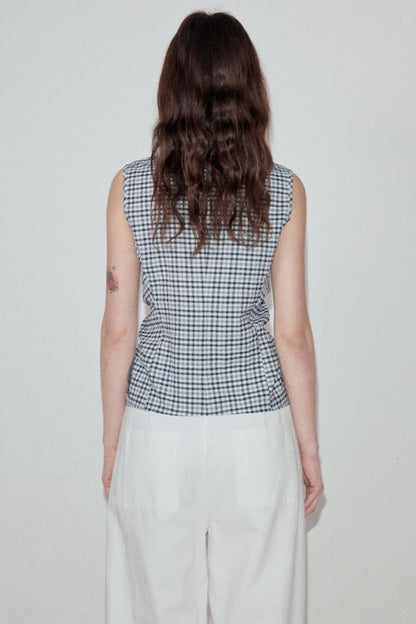 Summer Plaid Shirt Pants Set-Up