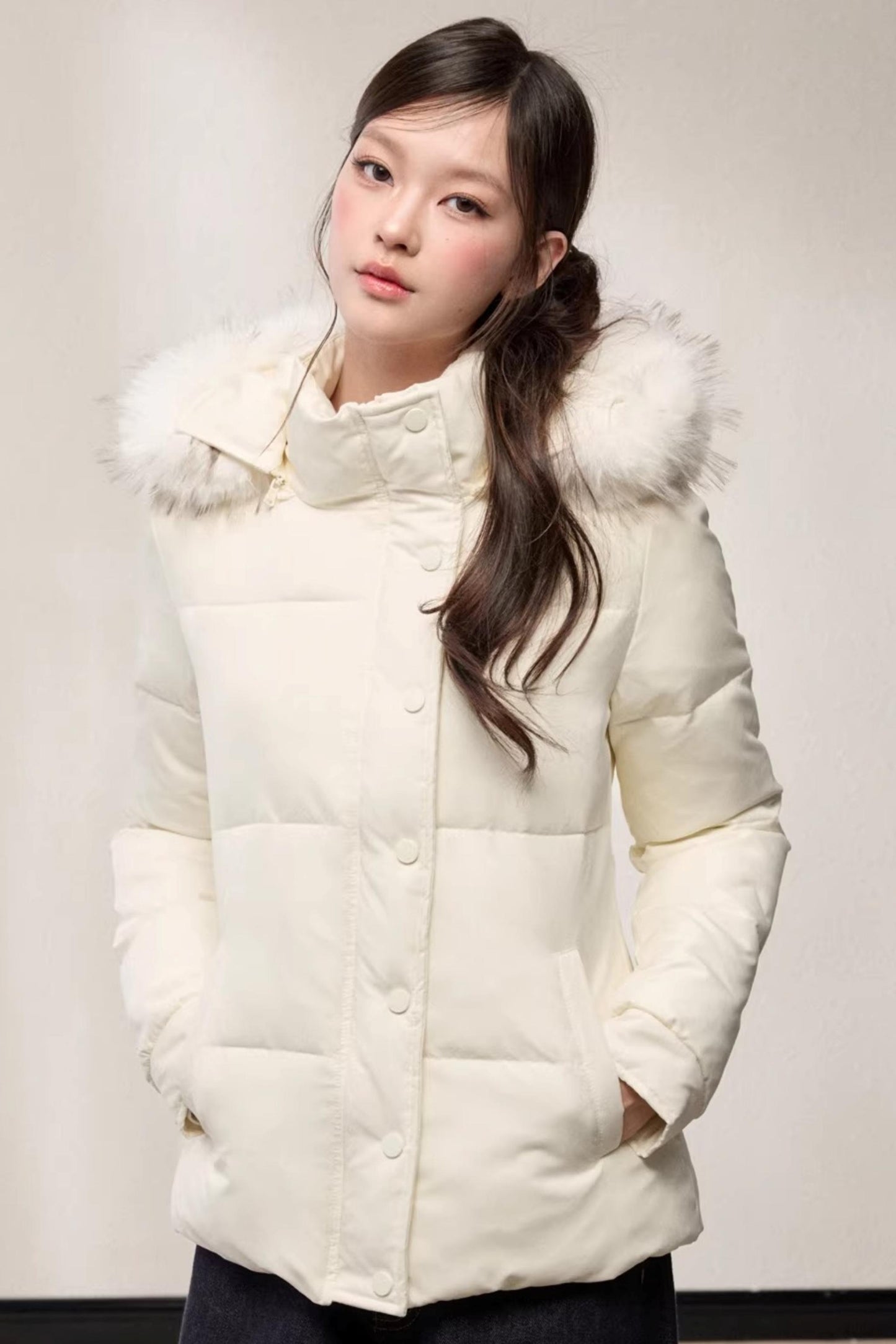 Fur Collar Down Jacket