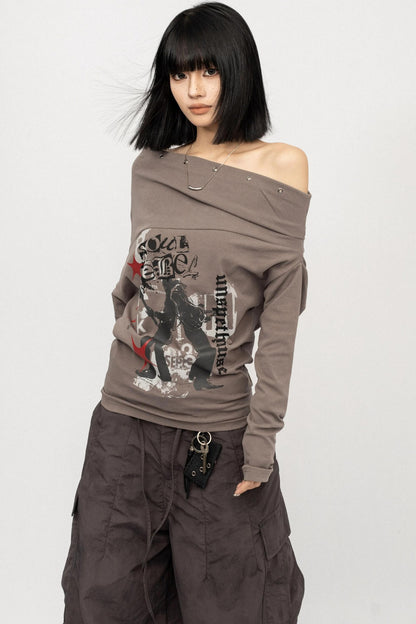 Retro Long Sleeve T-Shirt