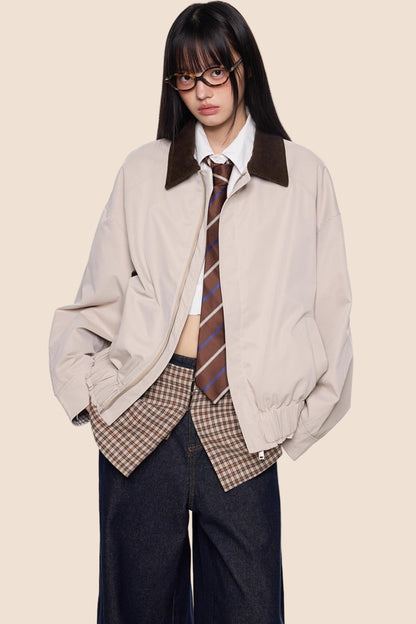 Vintage Corduroy Lapel Jacket