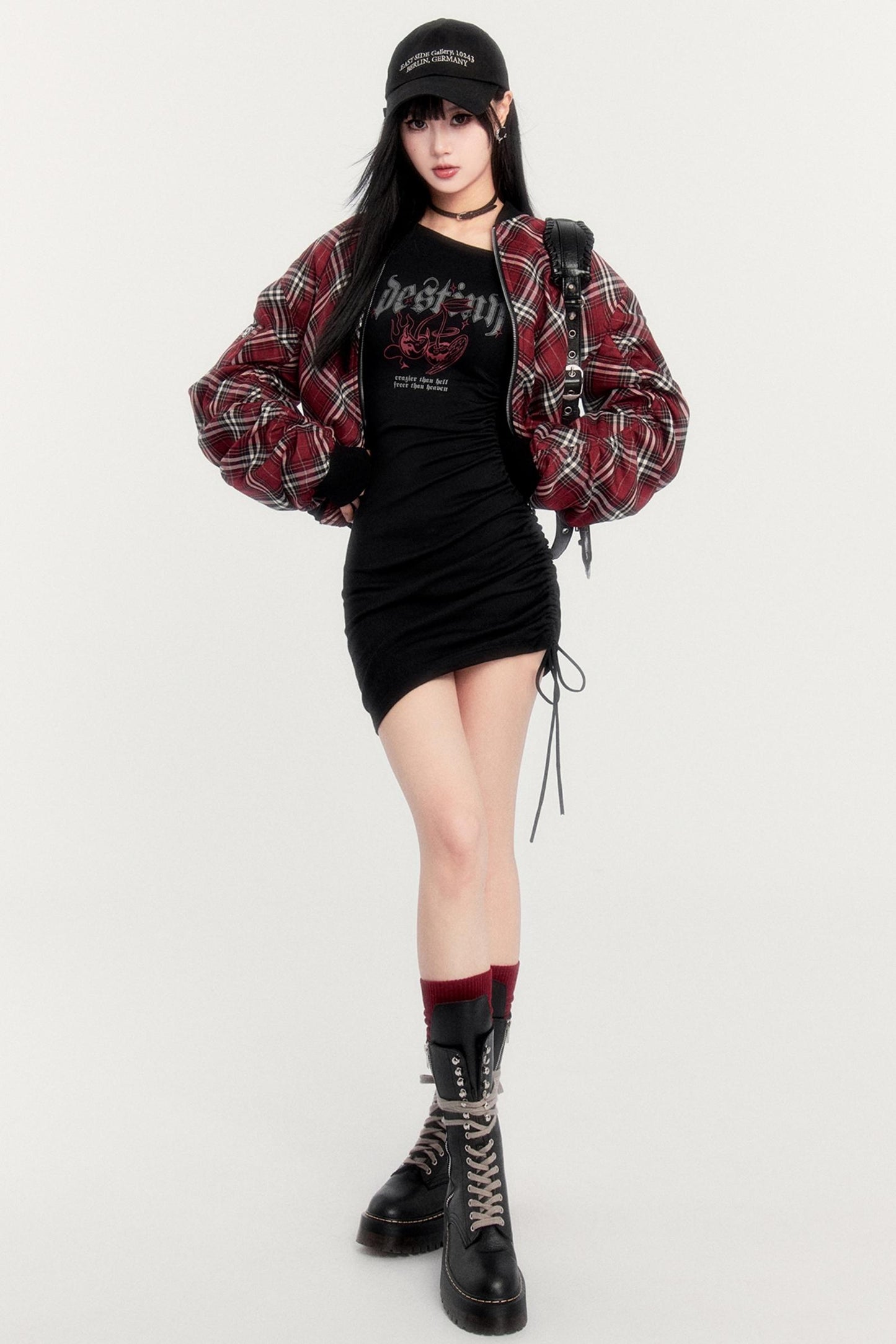 Reversible Plaid Plush Jacket