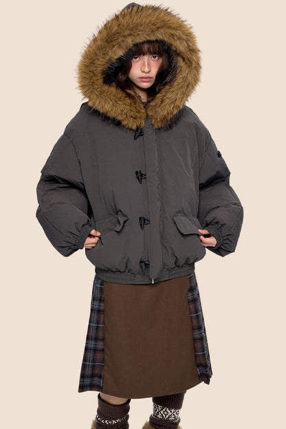 Vintage Cargo Down Jacket