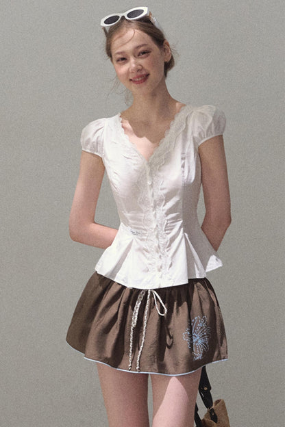 Copper Umbrella Skirt