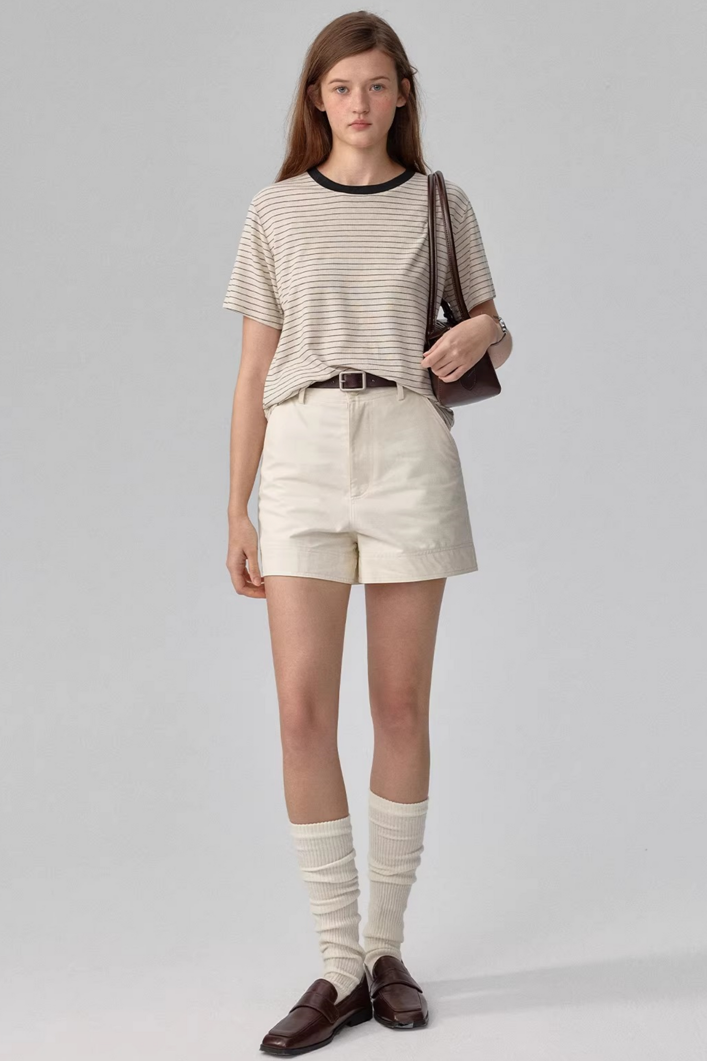 Tencel Linen Striped Top