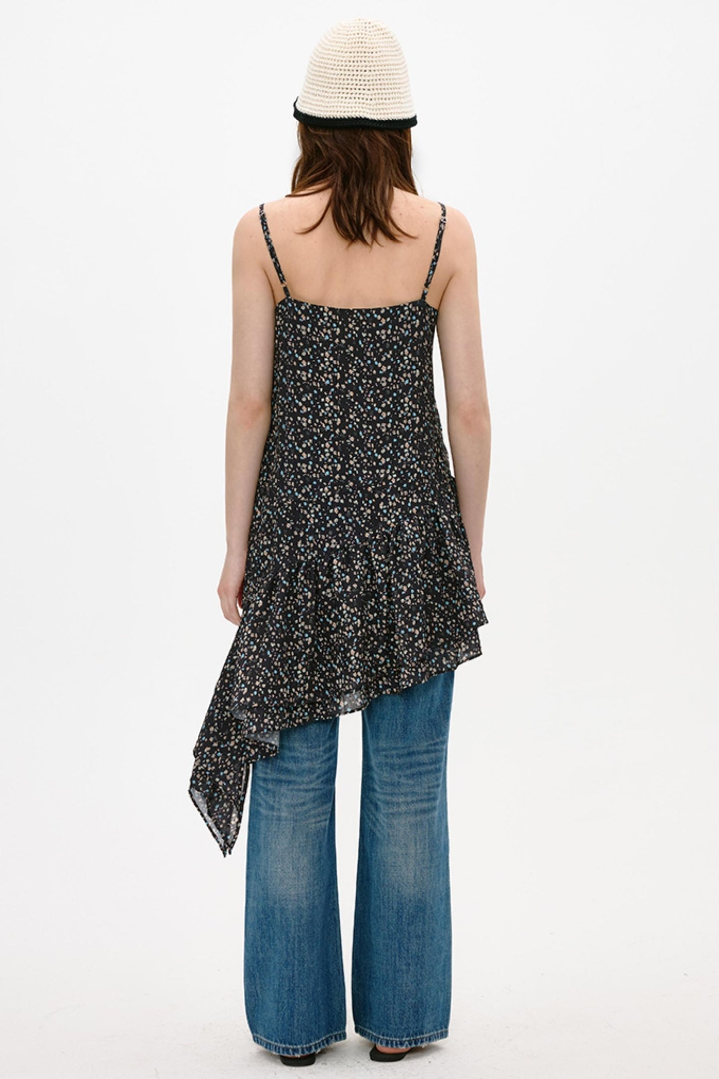 Floral Sling Mini Dress