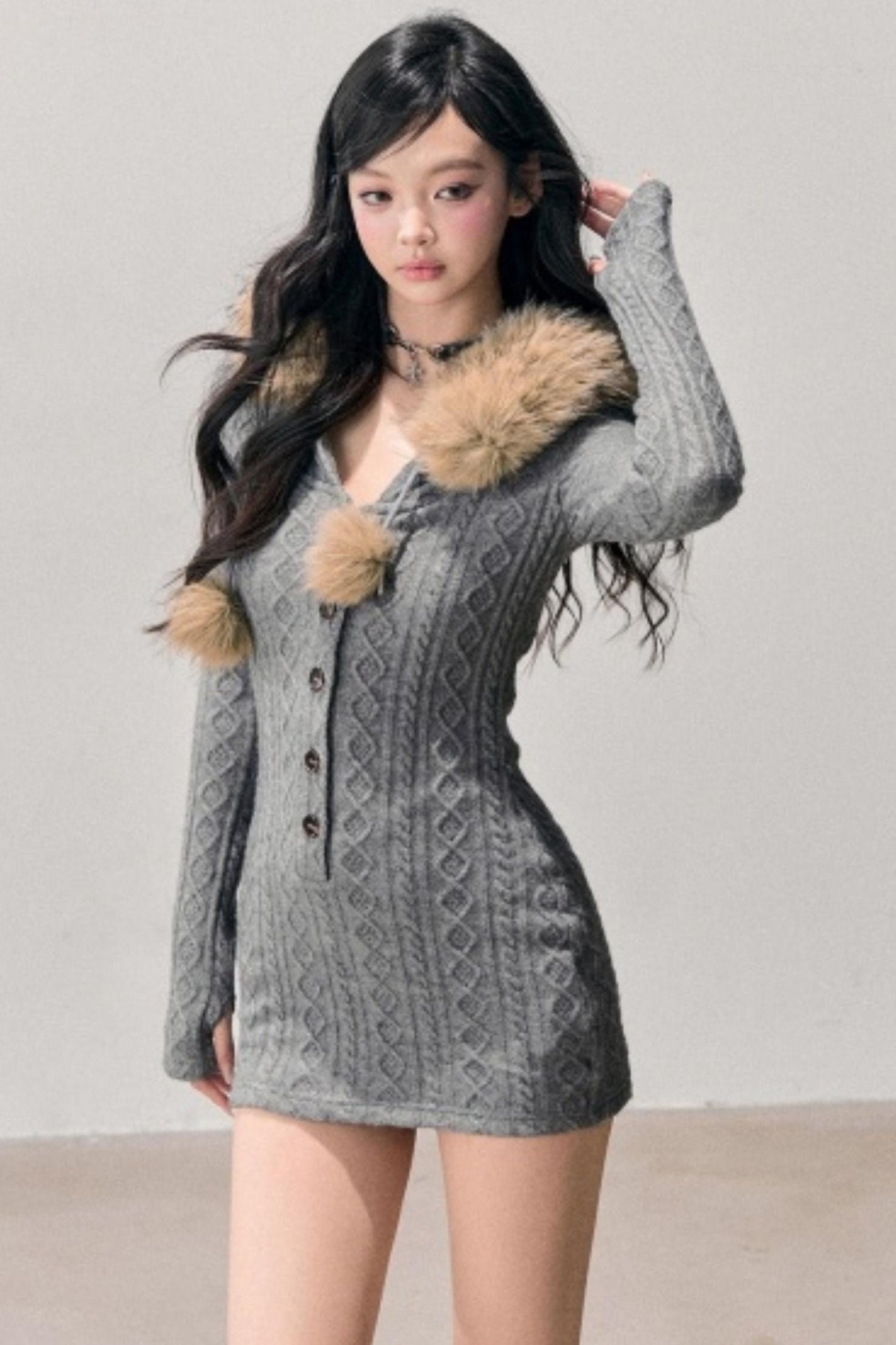 Twilight French Sweater Dress