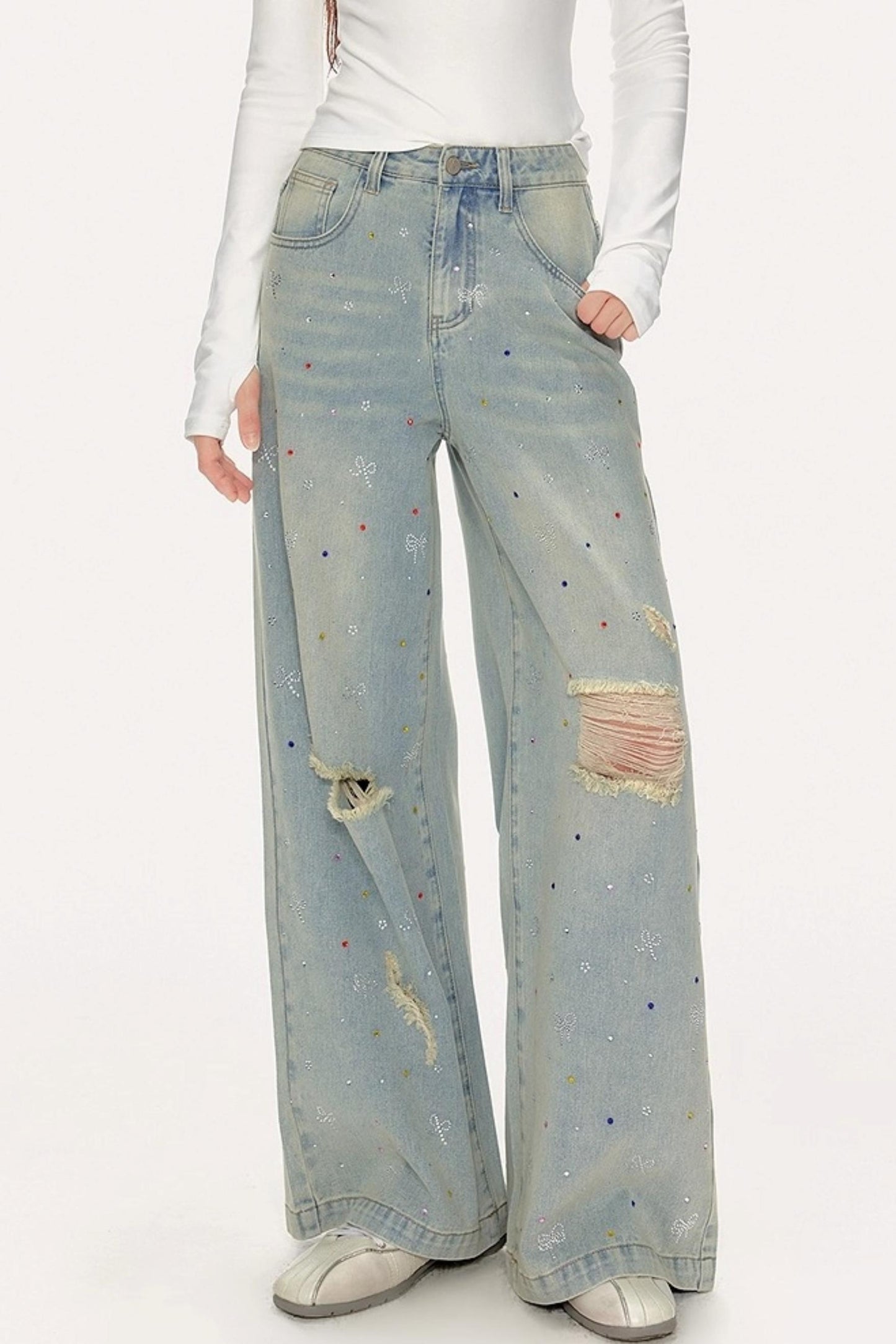 Vintage Diamond Jeans