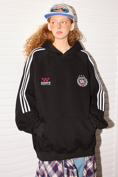 Loose Fit Hooded Top