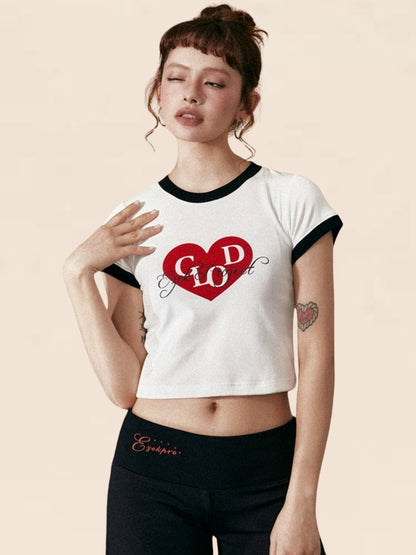 Regular Style Hip Hop Short Sleeve Top