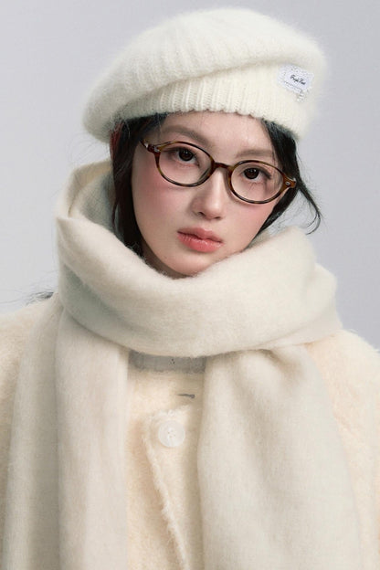 Klassische Schneeflocken-Beret 