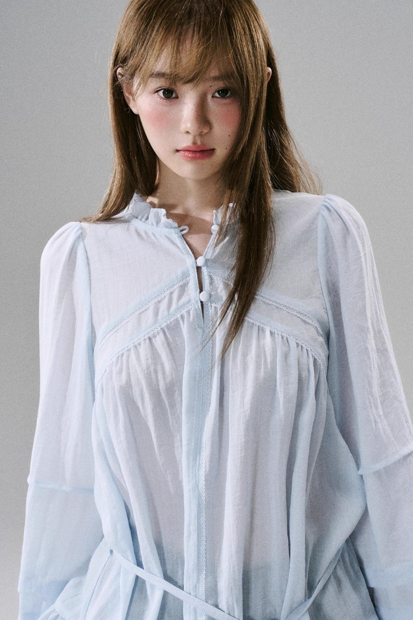 Symphony Acetate Flower Top