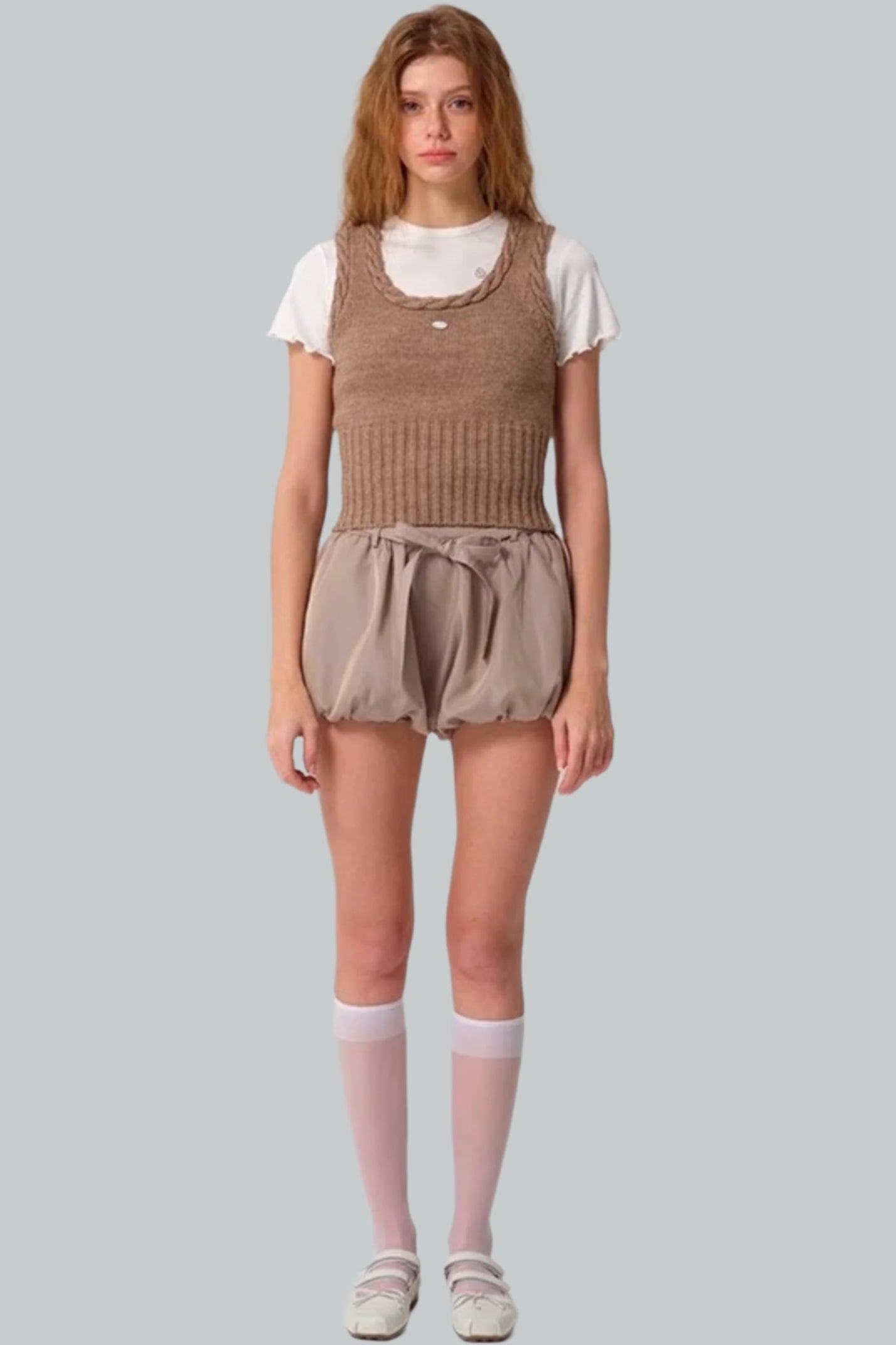 Charming U-Neck Pullover