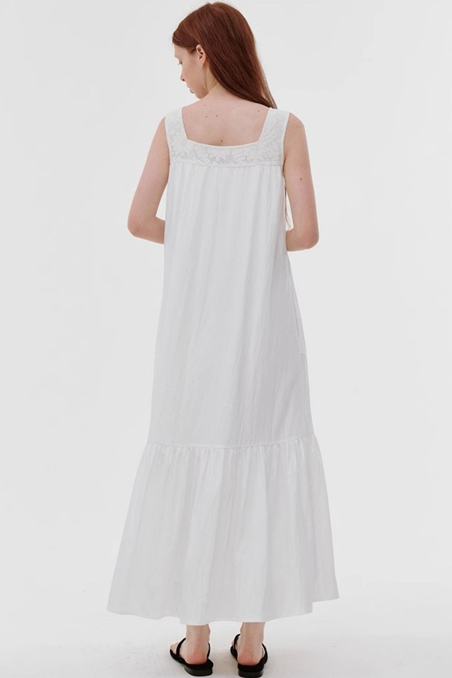 Seaside Lace Summer Dress