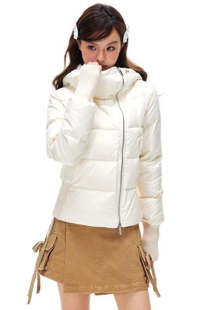 Thickened Slim-Fit Down Jacket