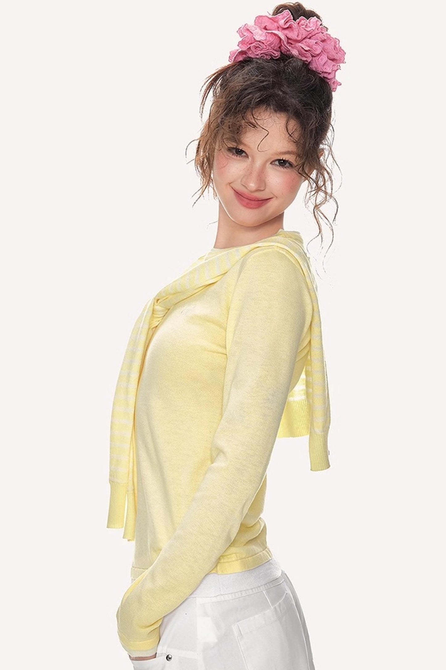 Preppy Knit Slim Sweater