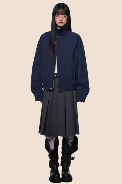 Vintage Contrast Coat