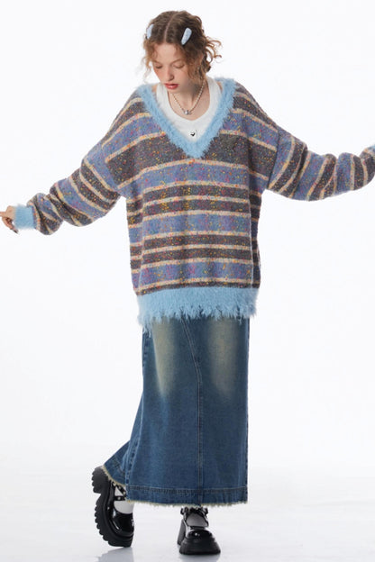 Gentle Vintage Stripe Sweater