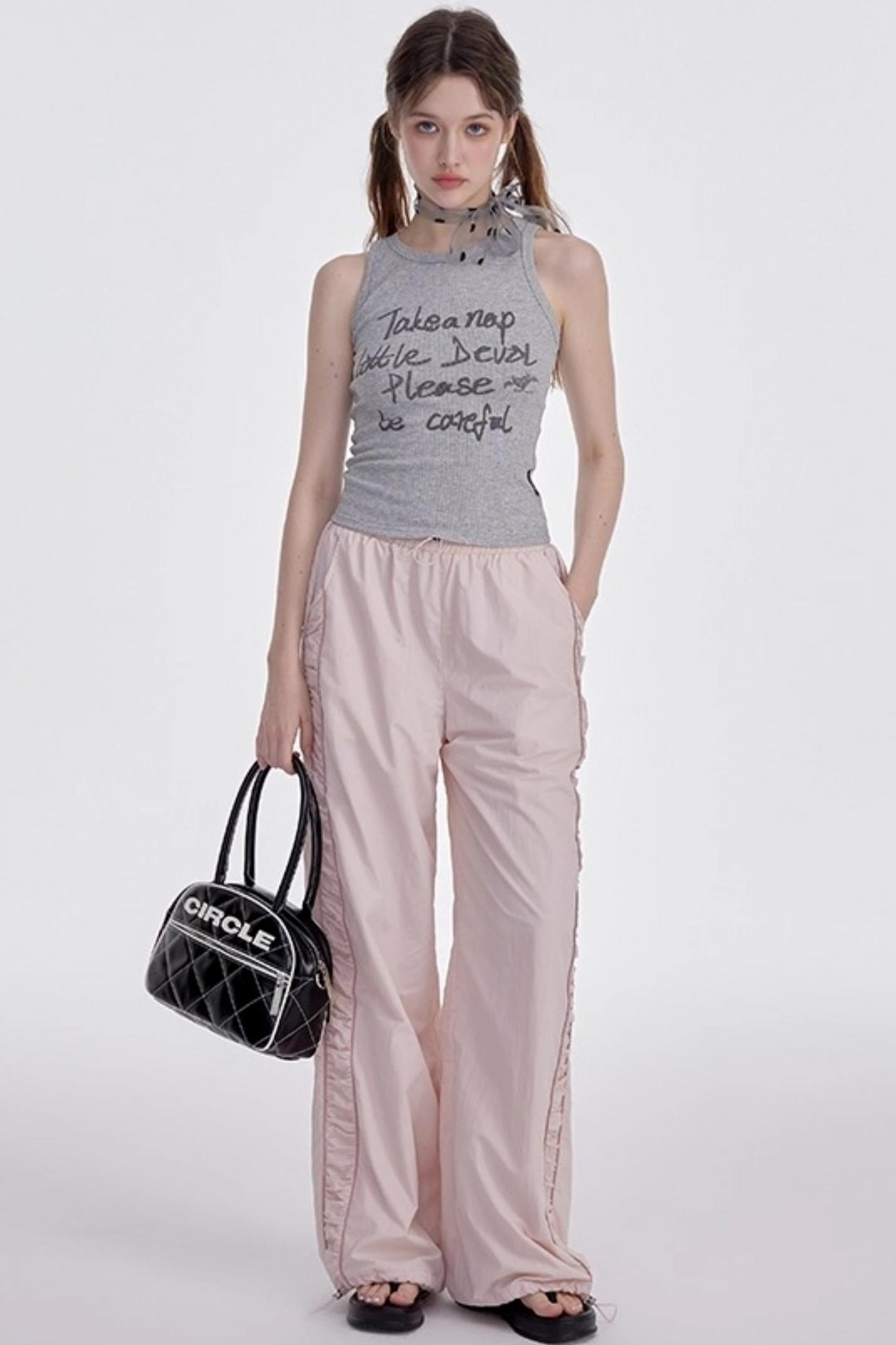 Monogram Racer Tank Top