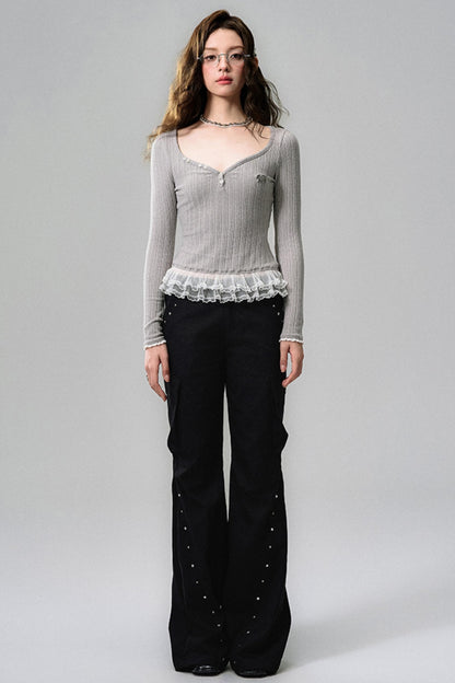 Midnight Micro Drill Pants