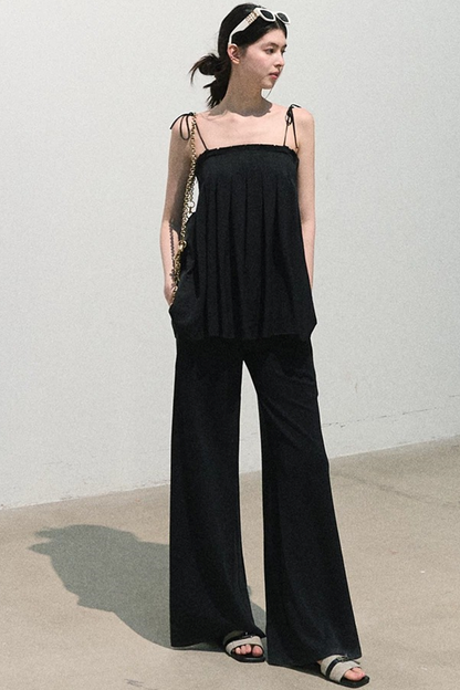 Linen Tie-Up Camisole