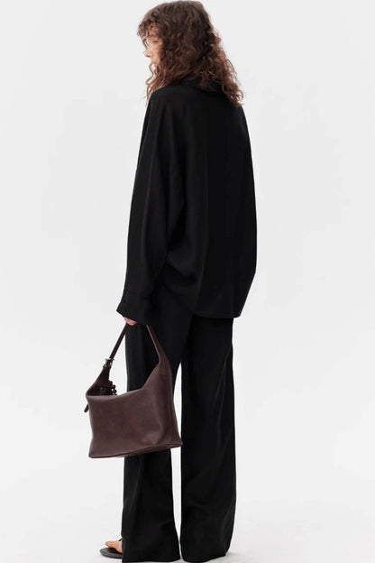 Chinese Style Linen Shirt & Pants Set-Up