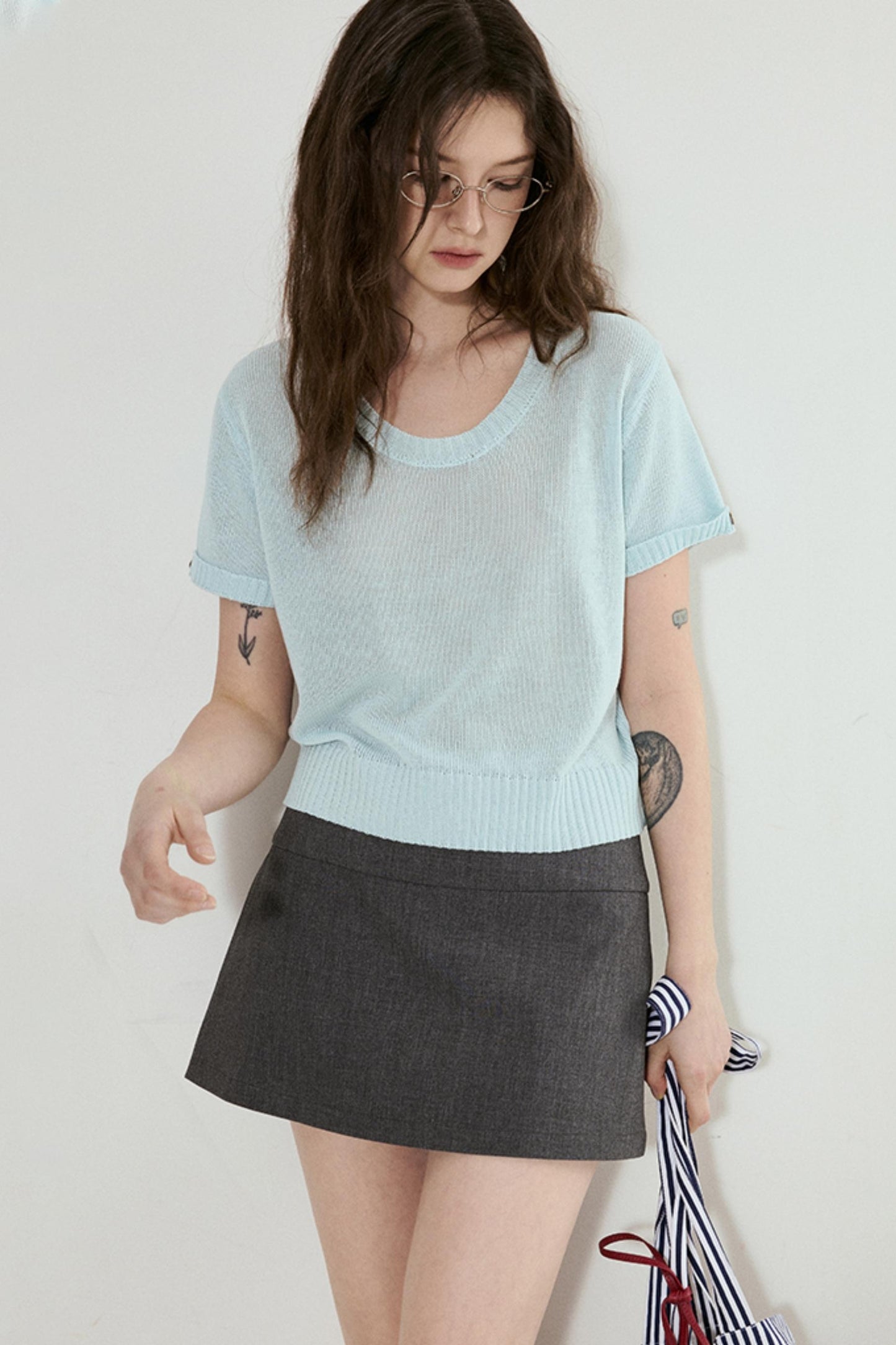 Summer Versatile Split Skirt