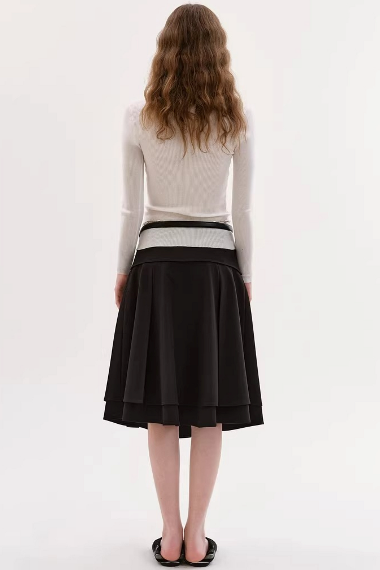 Pure Cotton Hollow Knit Top