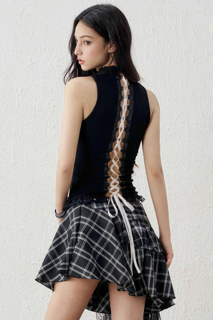 Music Festival Backless Top