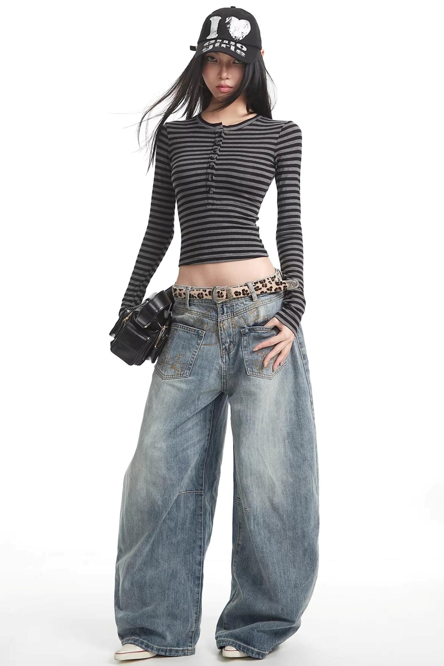 Spicy Girl Striped Slim Sweater