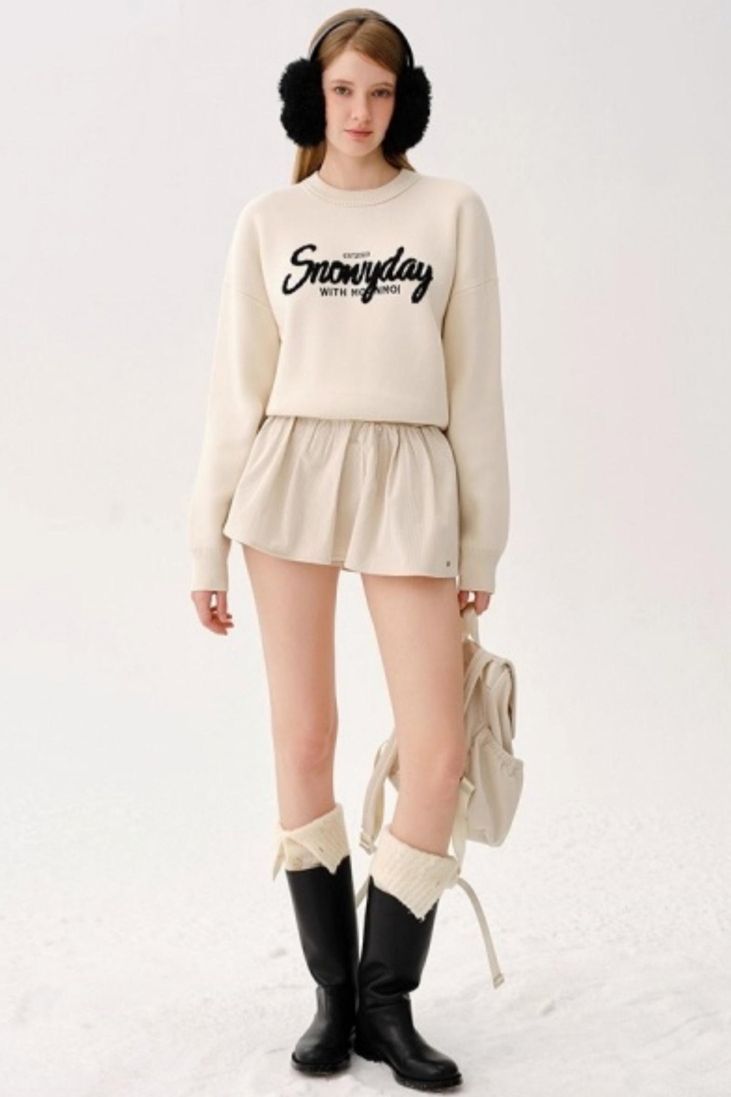 Afternoon Stroll Knitted Sweater