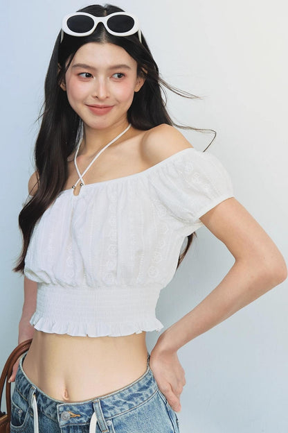 Asymmetrical Crop Top