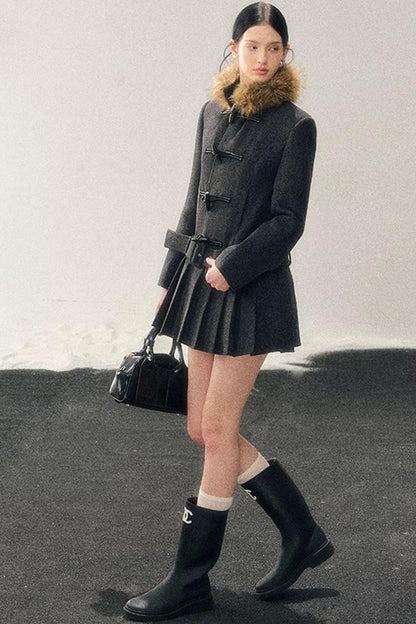 Whispers of Winter Woolen Coat