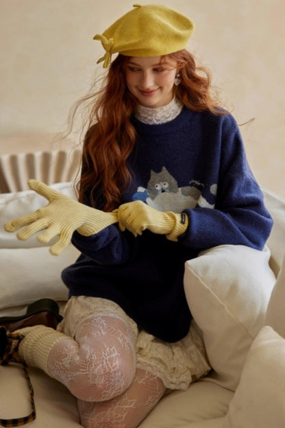 Winter Warm Knitted Gloves