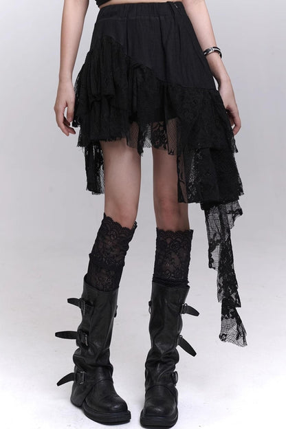 Summer Lace Halter Skirt