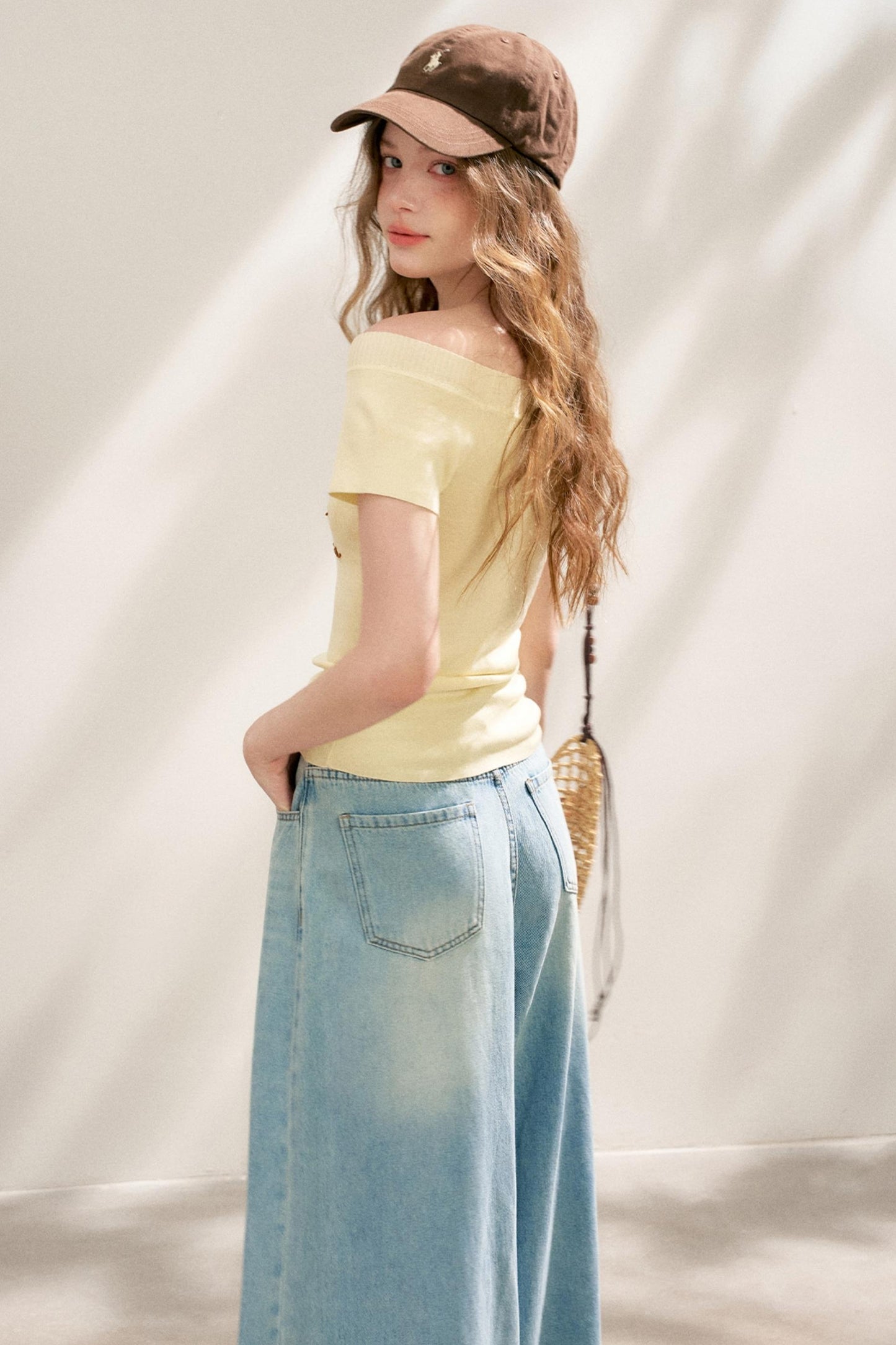 Embroidered Knit Tee