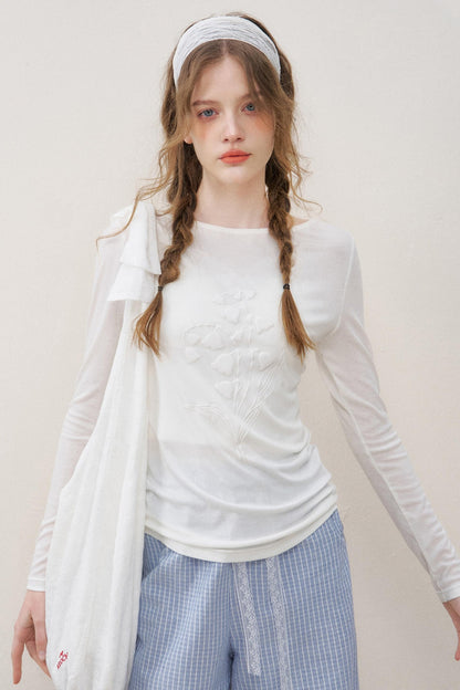 Lattice Loungewear Top