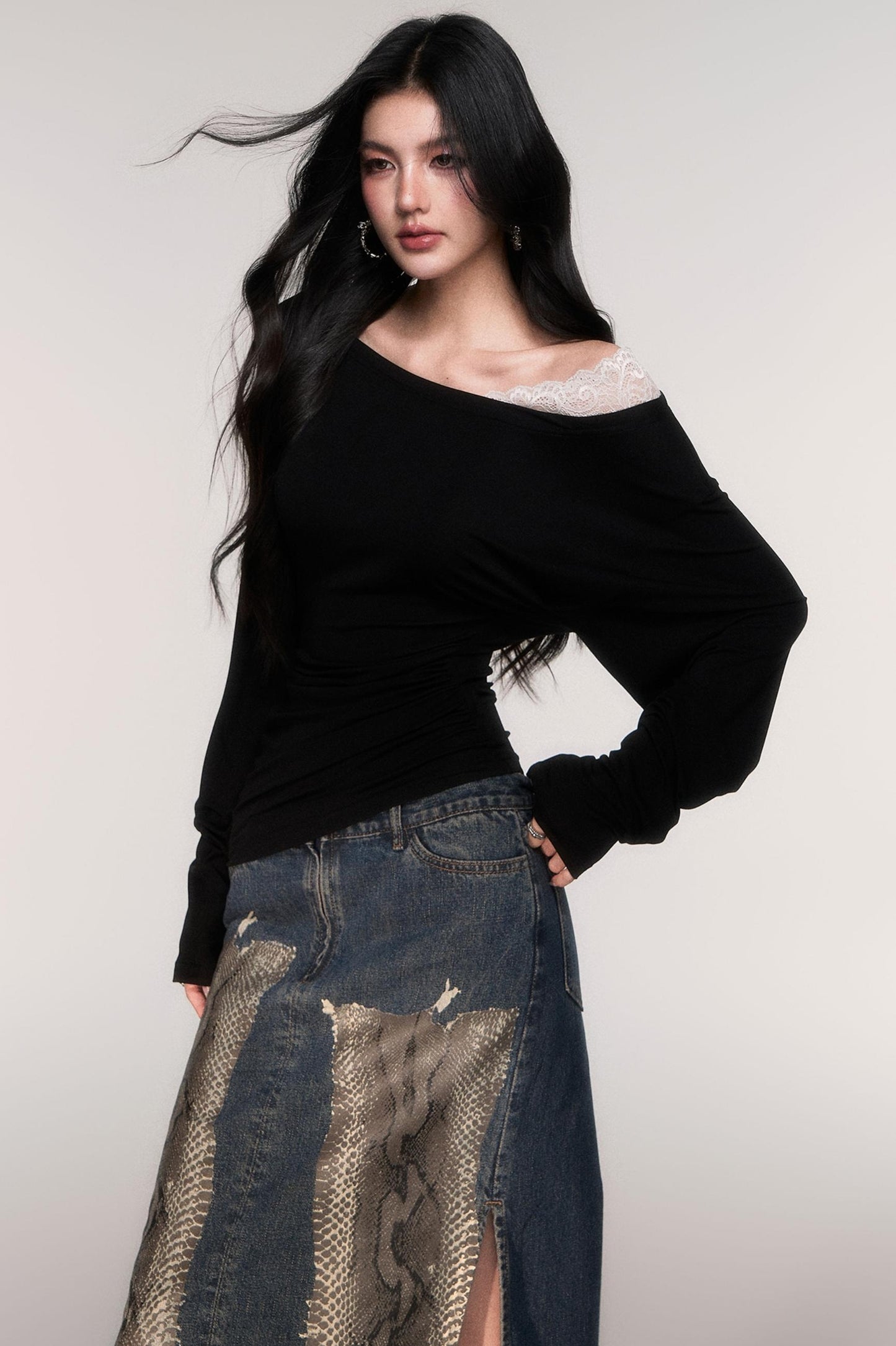 Lazy Sophisticated Lace Top