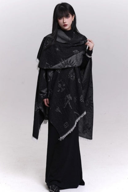 Ghost Girl Christmas Shawl