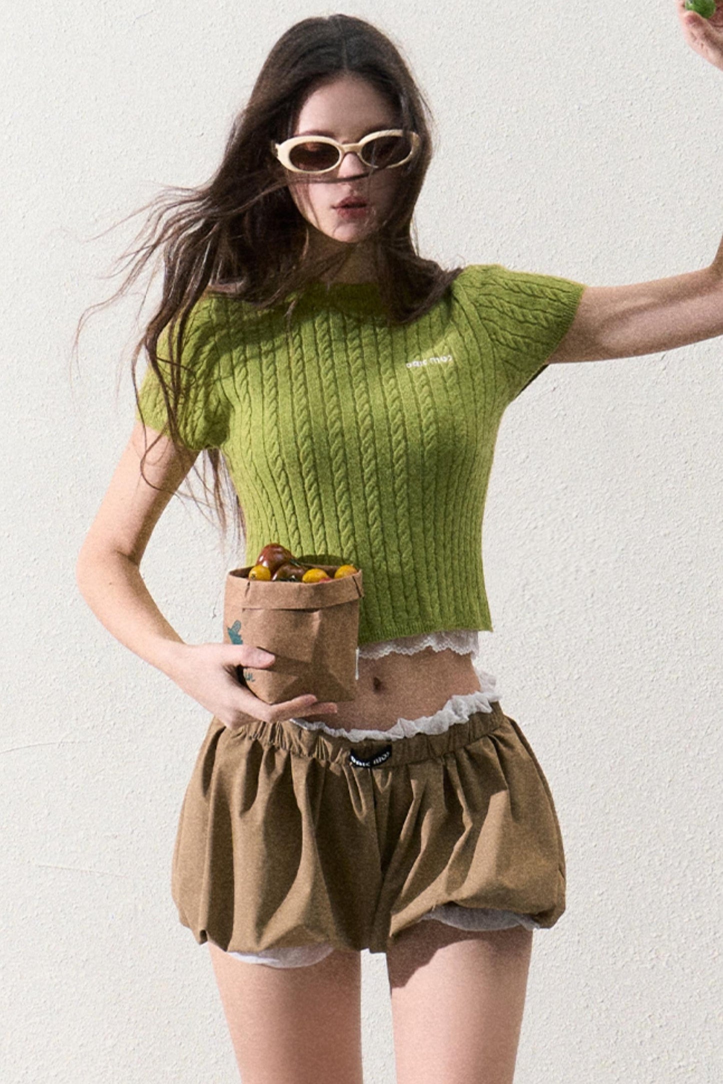 Elegant Fitted Short-Sleeve Top