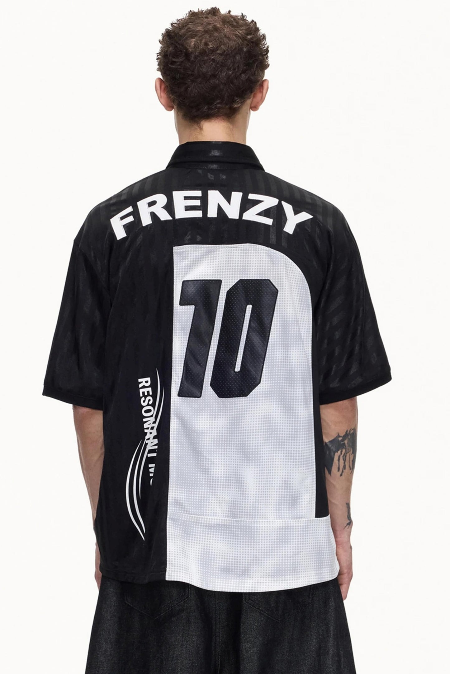 Restructured Jersey Polo T-Shirt