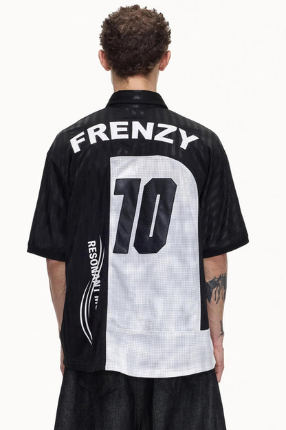 Restructured Jersey Polo T-Shirt