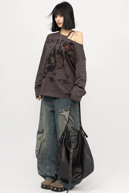 Lazy Vintage Long Sleeve Top