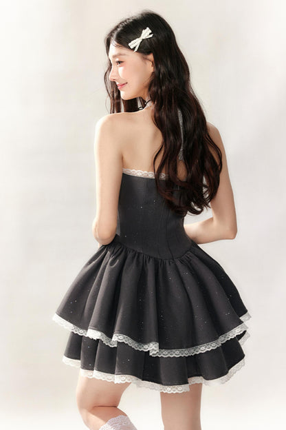 Sparkling Ballet Sequin Dress Set-Up