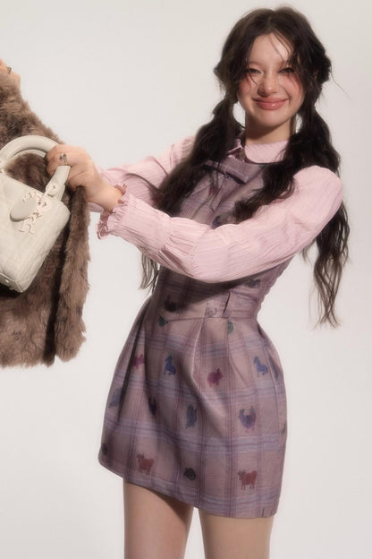 Fairy Tale A-Line Vest Dress Set-Up