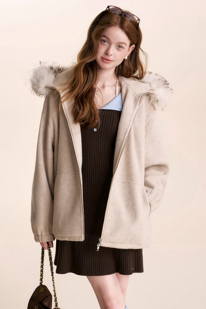 Romantic French Knitted Dress