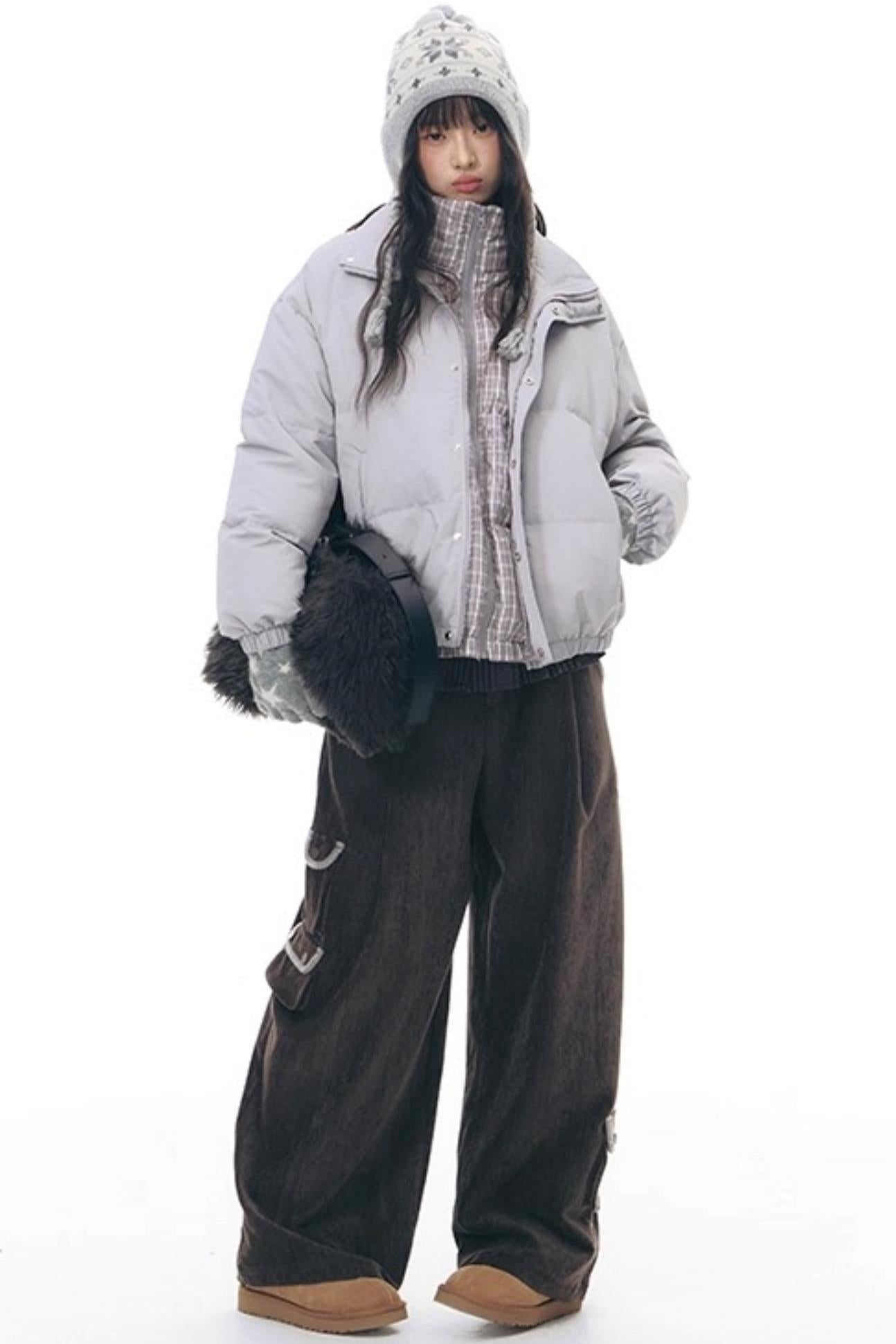 Chenille Multi-Pocket Pants